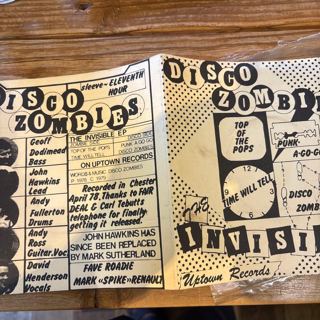 洋楽 DISCO ZOMBIES invisible ep