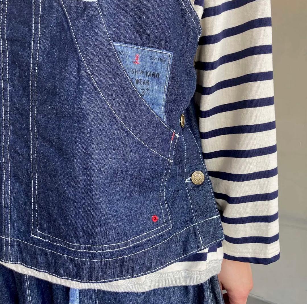 オーバーオールベスト HAYATE CCBY DUTY WEAR 61JK60