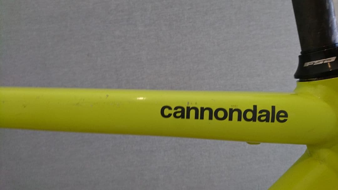 cannondale optimoのフレームフォーク オリジナル塗装