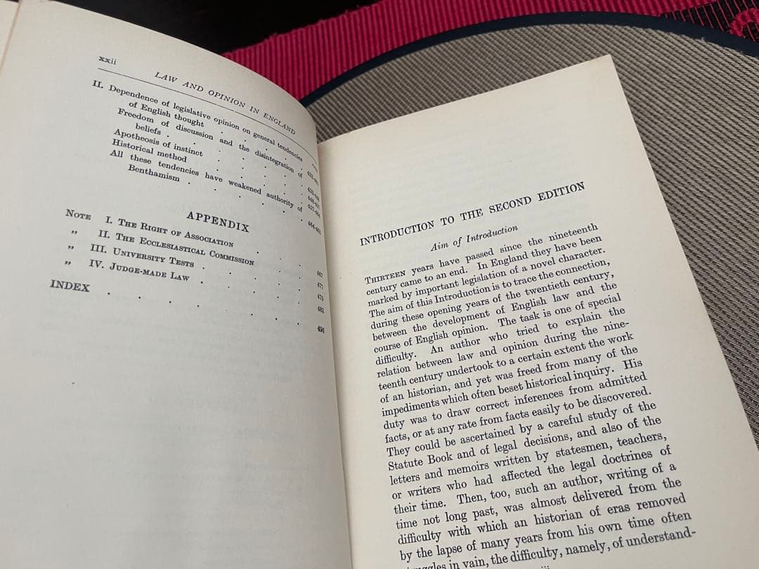 洋書 Law and Public Opinion in England