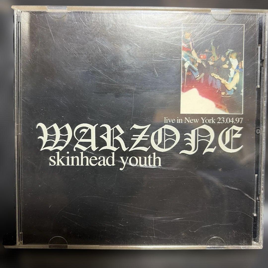 洋楽 WARZONE skinhead youth live CD