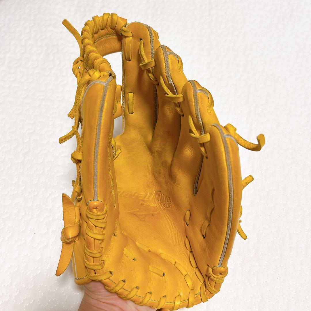 【美品】ミズノ　グローバルエリート　少年用　坂本モデル　サイズL 軟式 内野手用