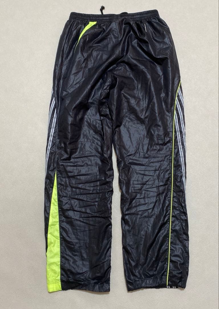 adidas professional ウィンドブレーカー　上下　黒 M＊QE