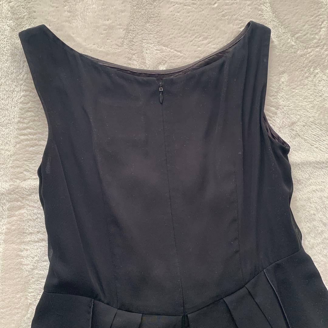 お値下げ✨sybillaシビラ ブラック ノースリーブ ロングワンピース
