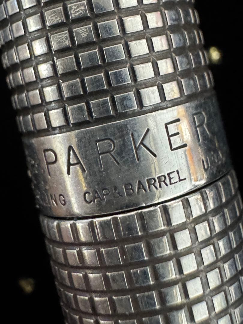 Parker Capabarrel 万年筆 14K スターリングシルバー