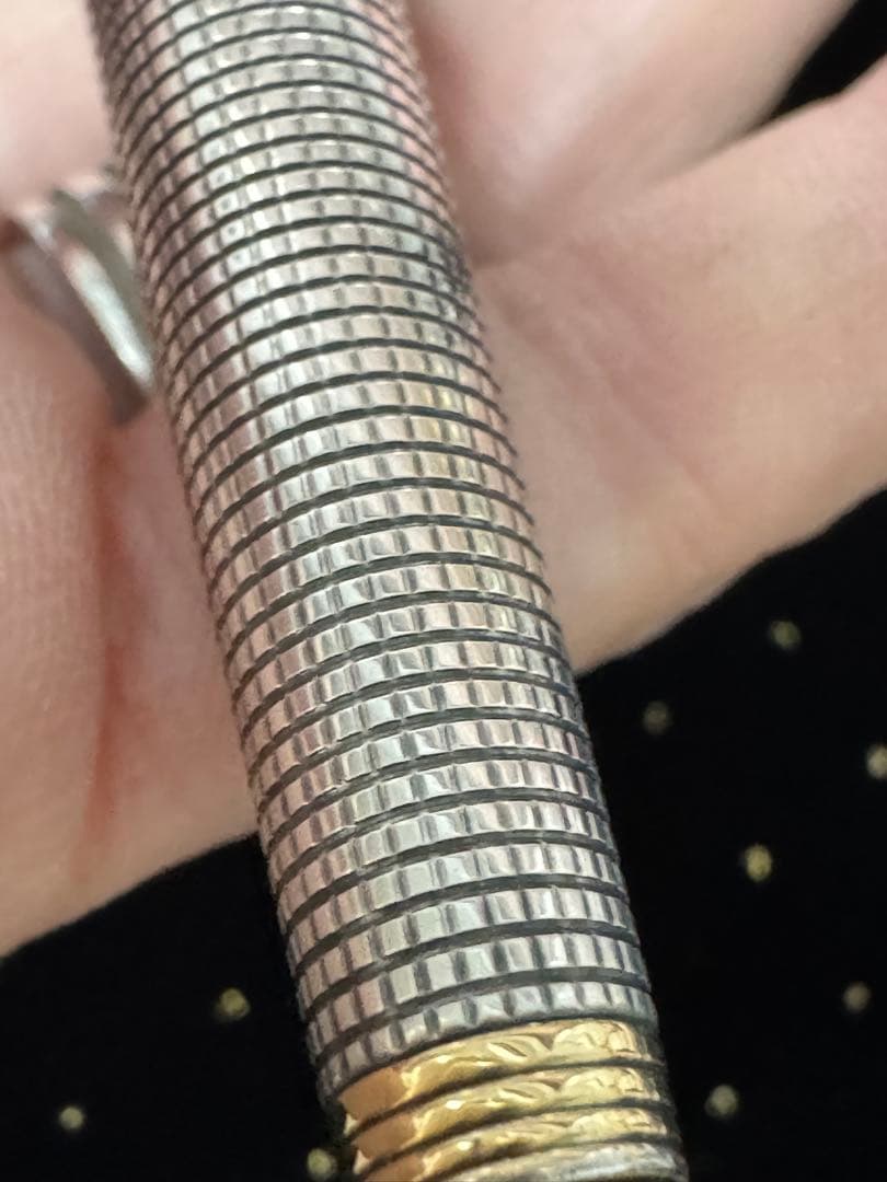 Parker Capabarrel 万年筆 14K スターリングシルバー