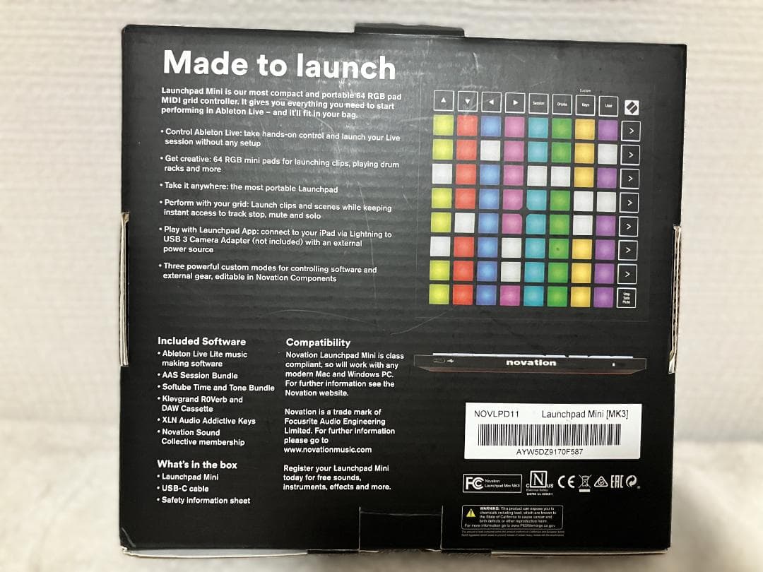 DJ機材 Novation Launchpad Mini MK3