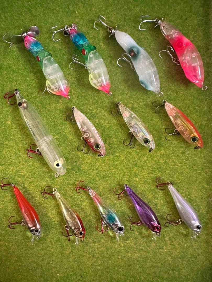 インクスレーベル　プラグ　コンテナボックス　ワーム　セット