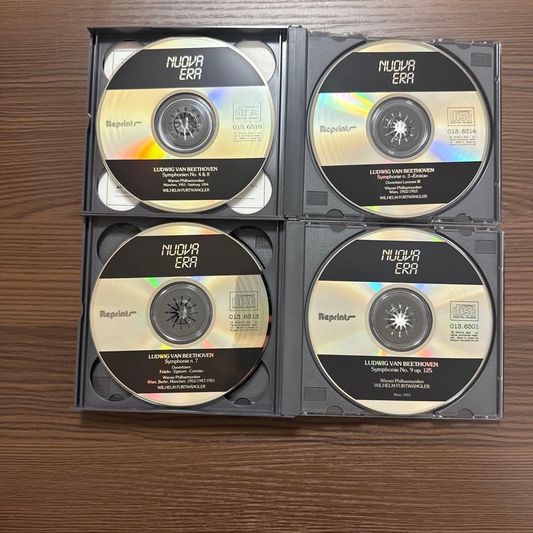 【稀少6CD】ベートーヴェン：交響曲全集　フルトヴェングラー　ノヴァ・エラ盤