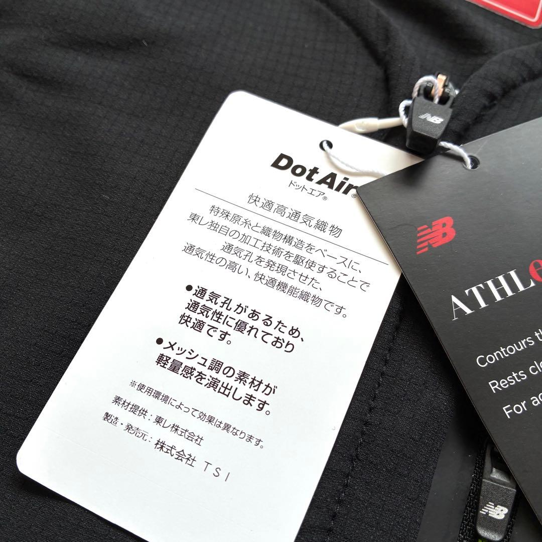 新品・タグ付✨ニューバランスゴルフ　ノーカラー　ジャケット　黒　XL