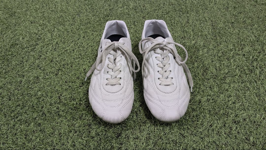 サッカー　スパイク　イタリア製　24.5cm　パントフォラドーロ　ホワイト　白