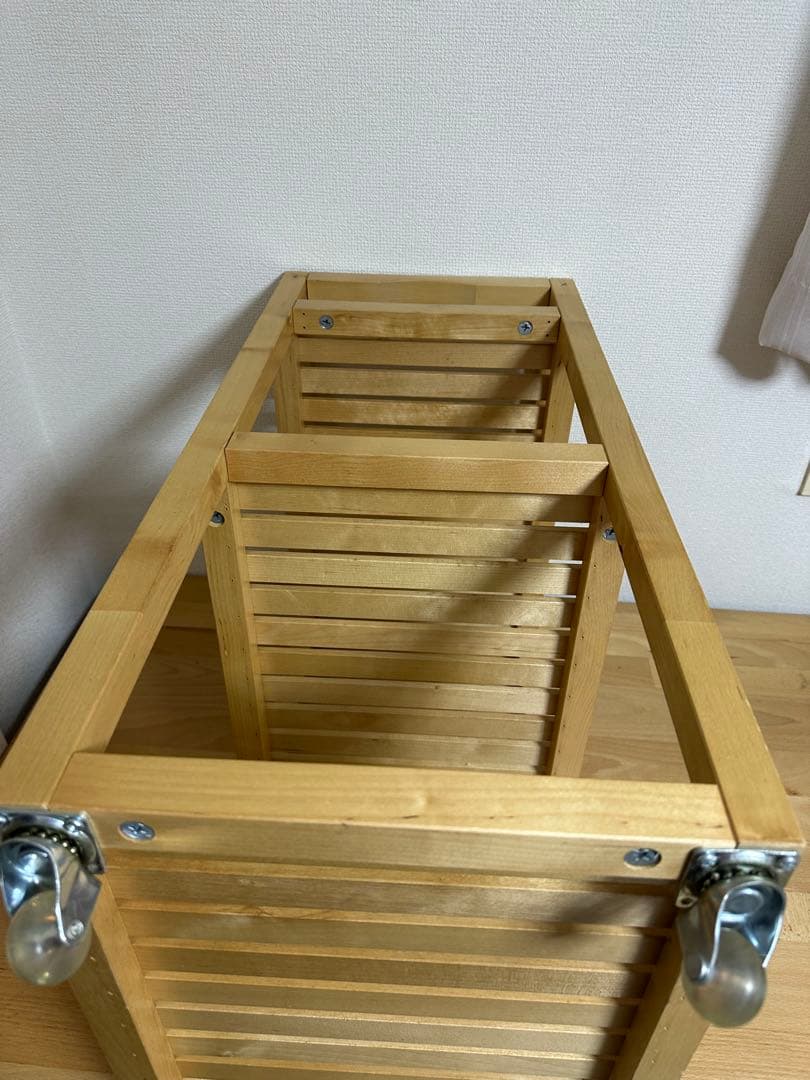 IKEA モルゲル MOLGER 木製ワゴン キッチンワゴン