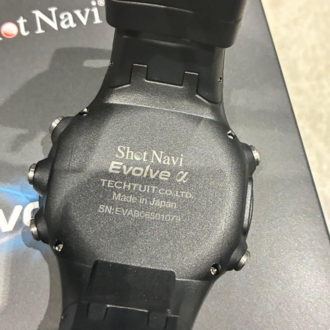 ゴルフ GPS ウォッチ Shot Navi Evolve α 美品！