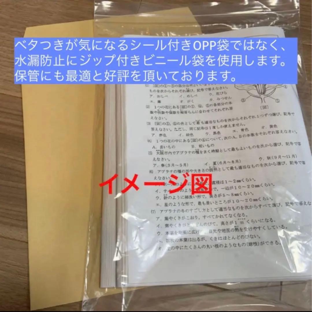 浜学園　小3　国語算数　Hクラス　復習テスト　実力〜No.42　解答解説付き