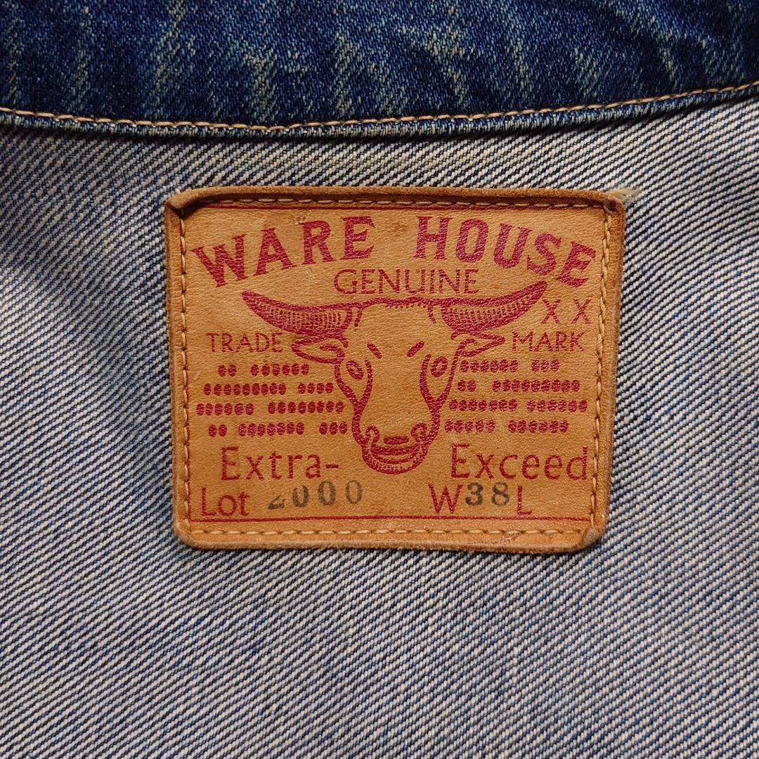 90s WAREHOUSE 2000 1st 大戦モデル 水牛パッチ 38