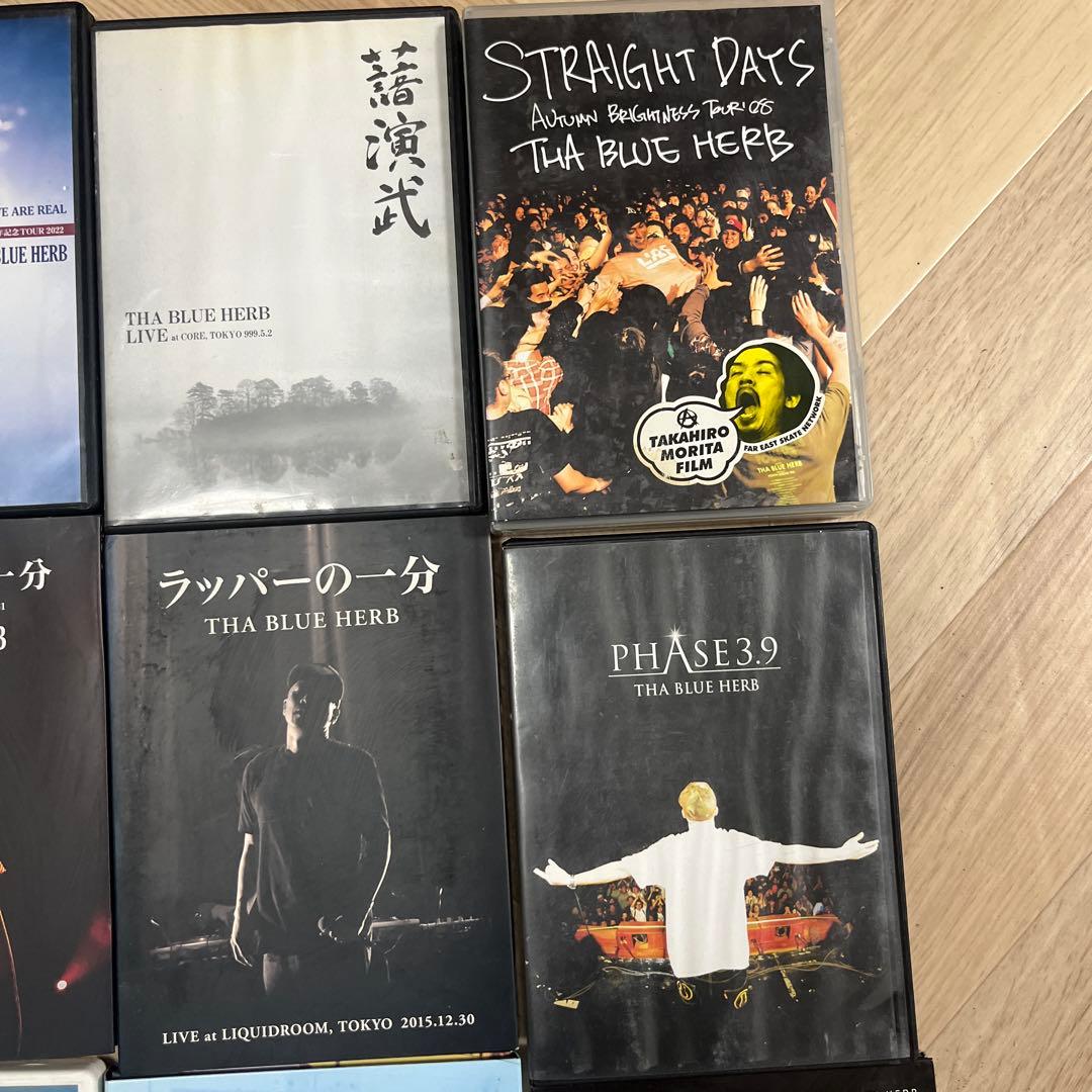 THA BLUE HERB ライブ DVD CD 16枚セット
