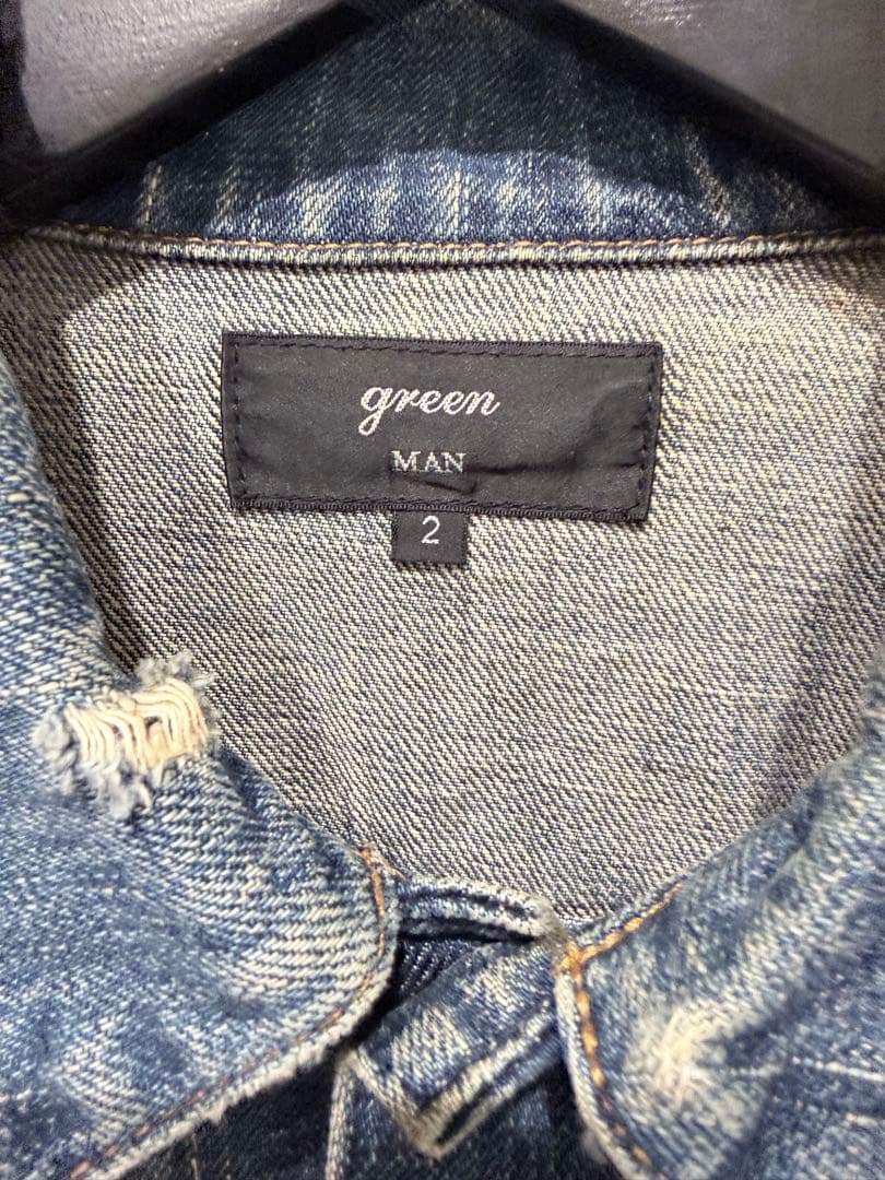 green man デニム ジャケット hyke ハイク sacai kolor