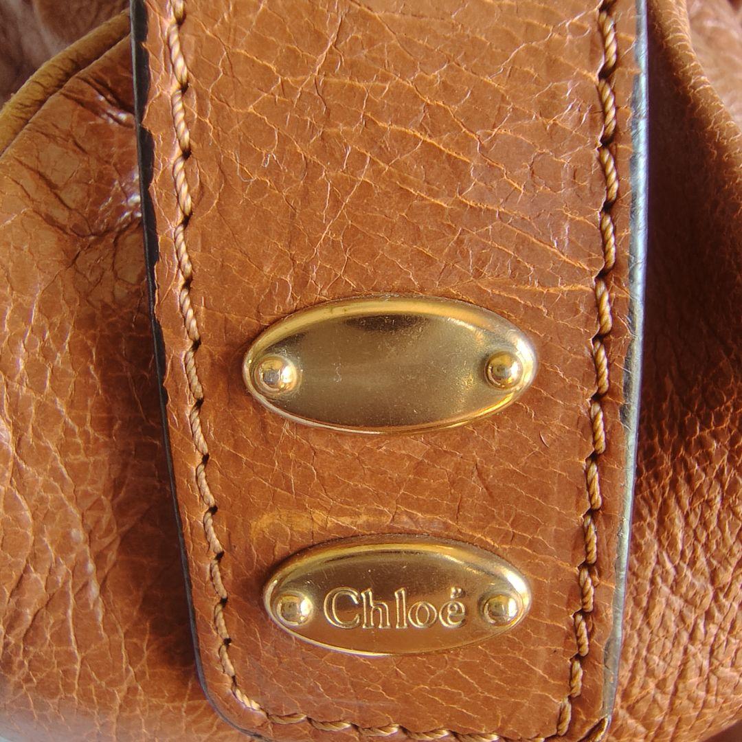 Chloé エロイーズブラウンレザーバッグ