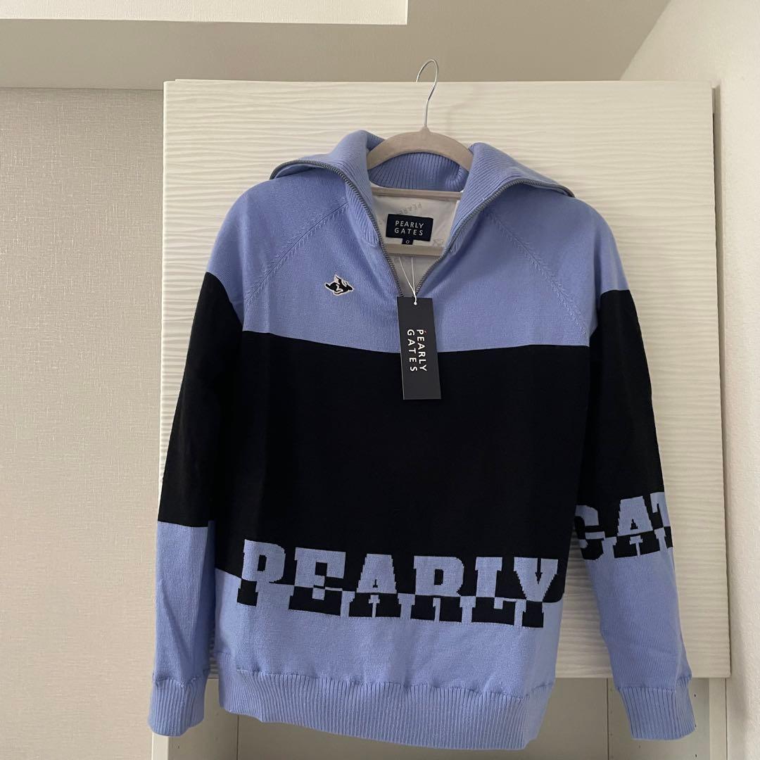 PEARLY GATES ジップアップセーター