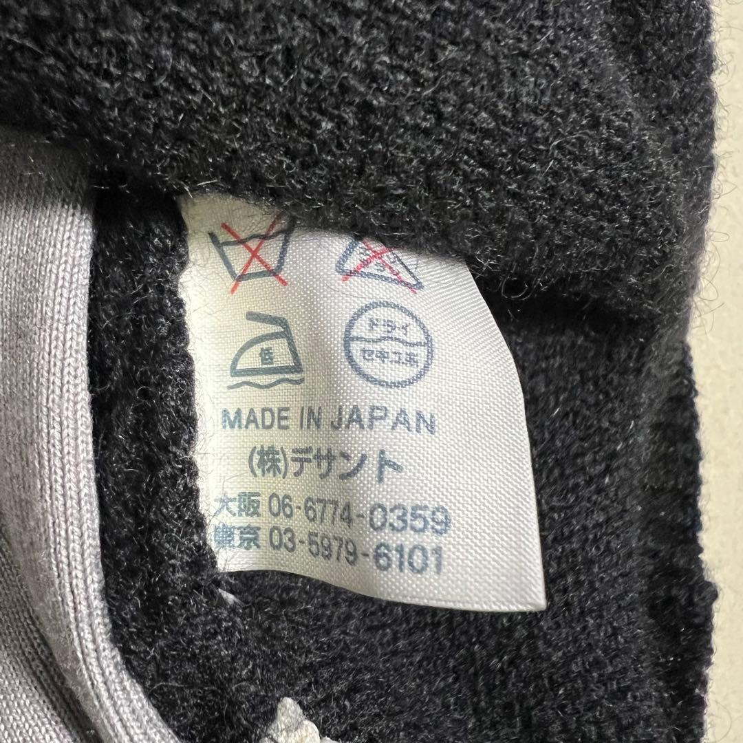 マンシングウェア　カシミヤ100 % ハーフジップニット　美品　ML相当