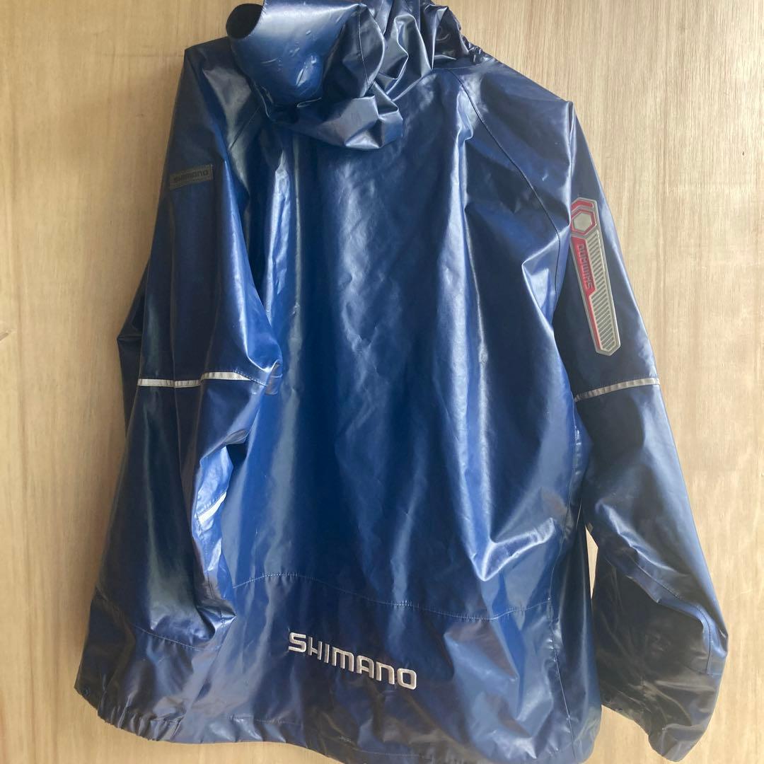 ★中古品★シマノ　マリンスーツ　RA-033R ネイビー　L size