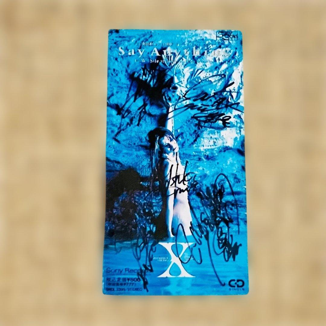 X JAPAN YOSHIKI HIDE サイン