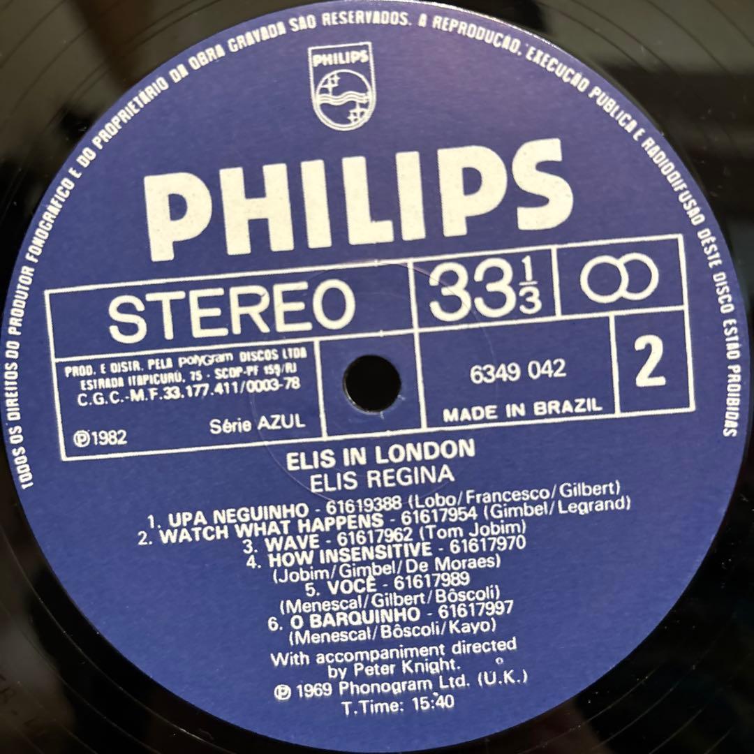 Elis Regina In London レコード LP エリス・レジーナ