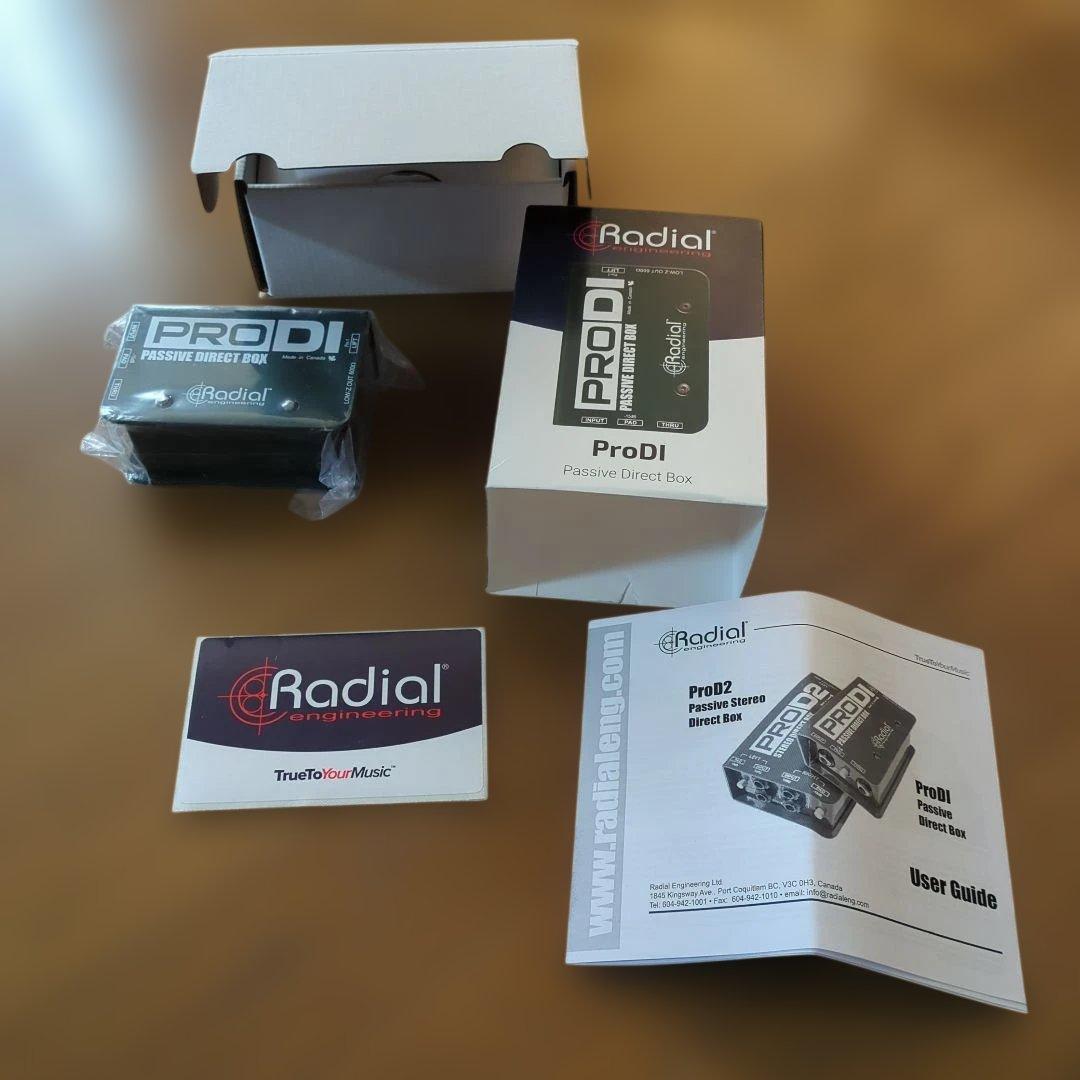 n*o様 Radial Pro DI パッシブダイレクトボックス