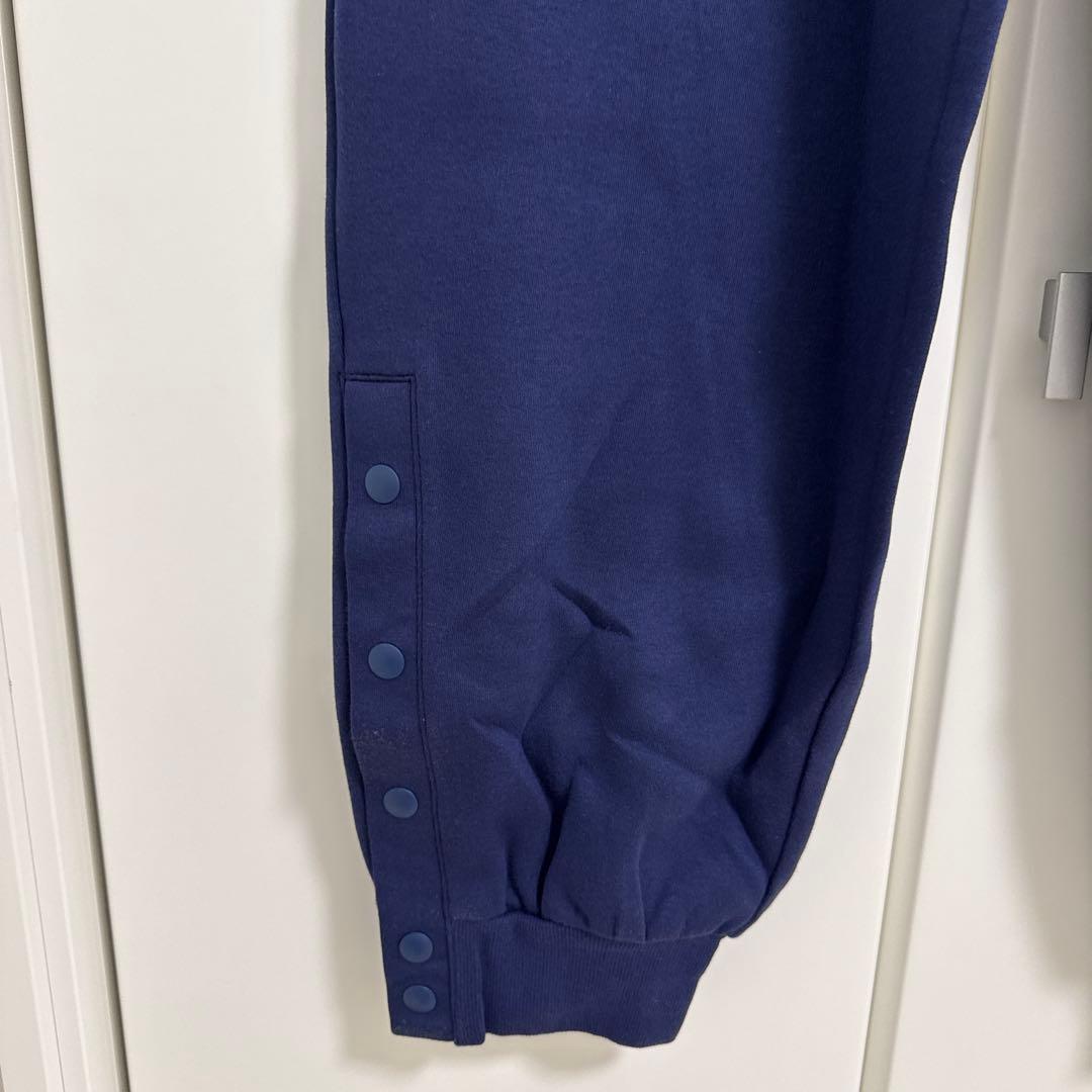【新品タグ付】アシックス スウェットパンツ 4XL ネイビー 裾ボタン バスケ