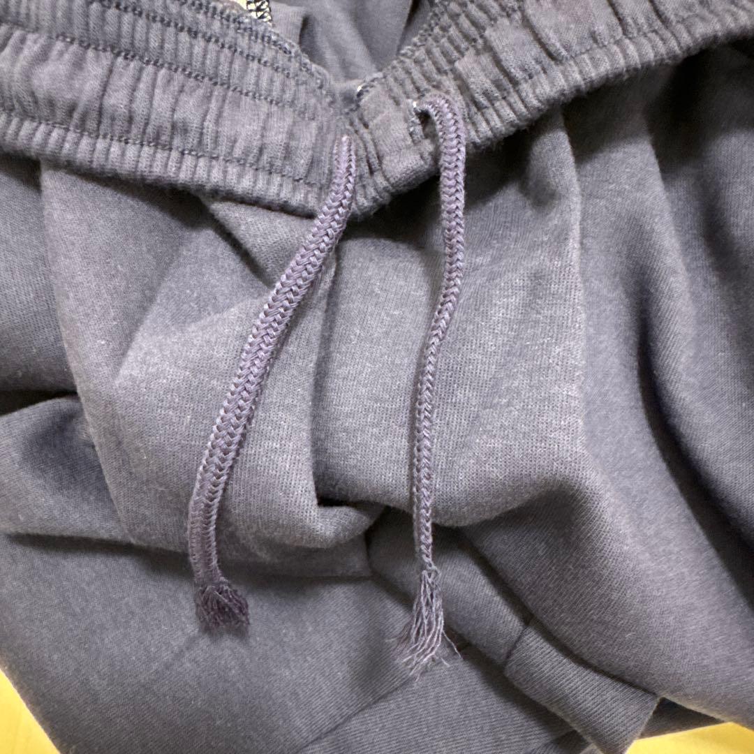 【新品タグ付】アシックス スウェットパンツ 4XL ネイビー 裾ボタン バスケ