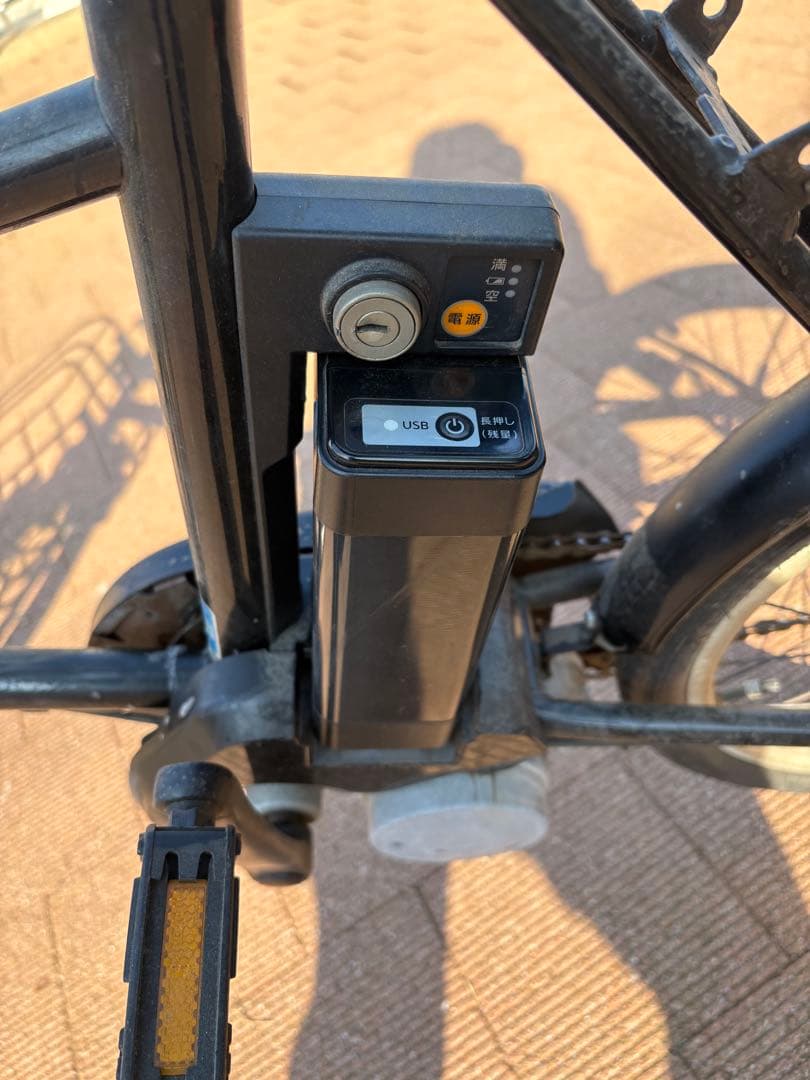 パナソニックPanasonic BMX風ハンドルの電動アシスト自転車 ブラック