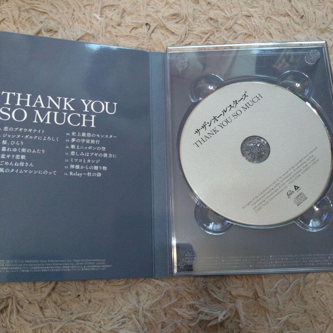 サザンオールスターズ「THANK YOU SO MUCH」【完全生産限定盤B】