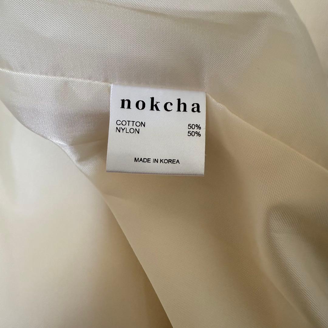 【美品】nokcha ノクチャ 2WAY ジャケット ベスト 袖取り外し可 F