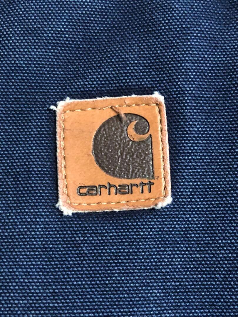 希少★ Carhartt カーハート　ダックベスト　XL 濃紺　ネイビー　MDT