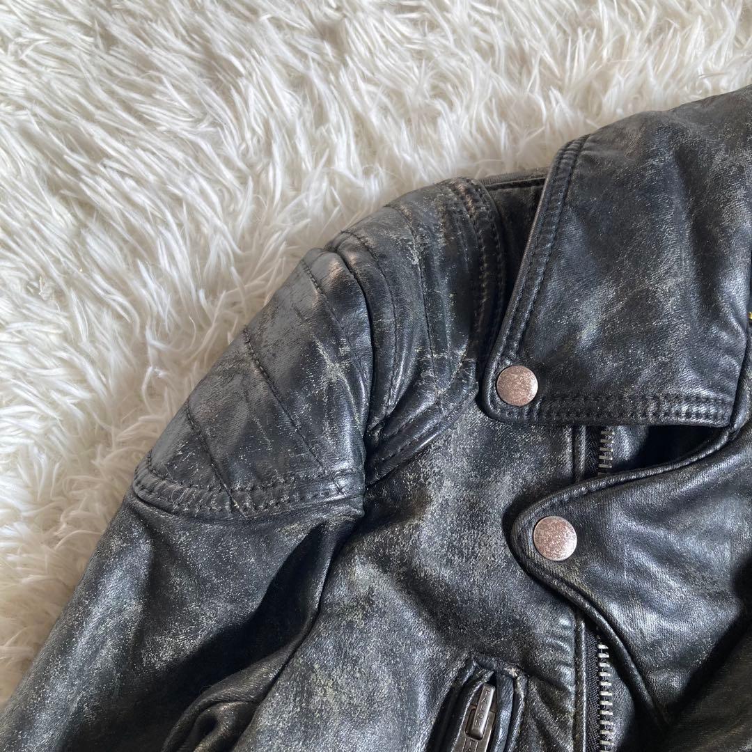 【美品】Denim & Supply Ralph Lauren ダブルライダース