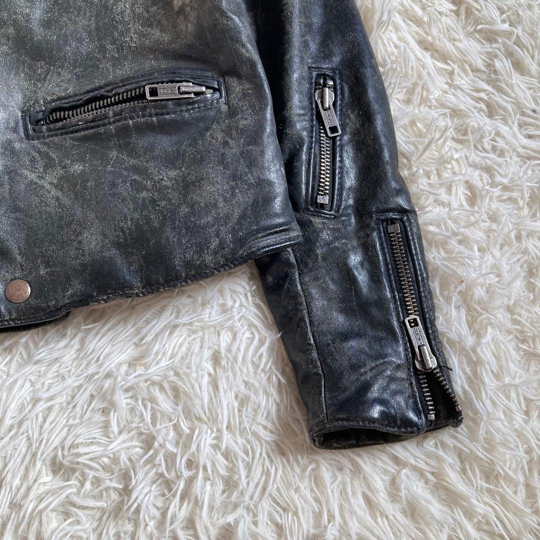 【美品】Denim & Supply Ralph Lauren ダブルライダース