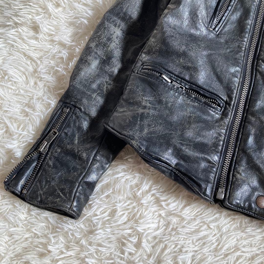【美品】Denim & Supply Ralph Lauren ダブルライダース