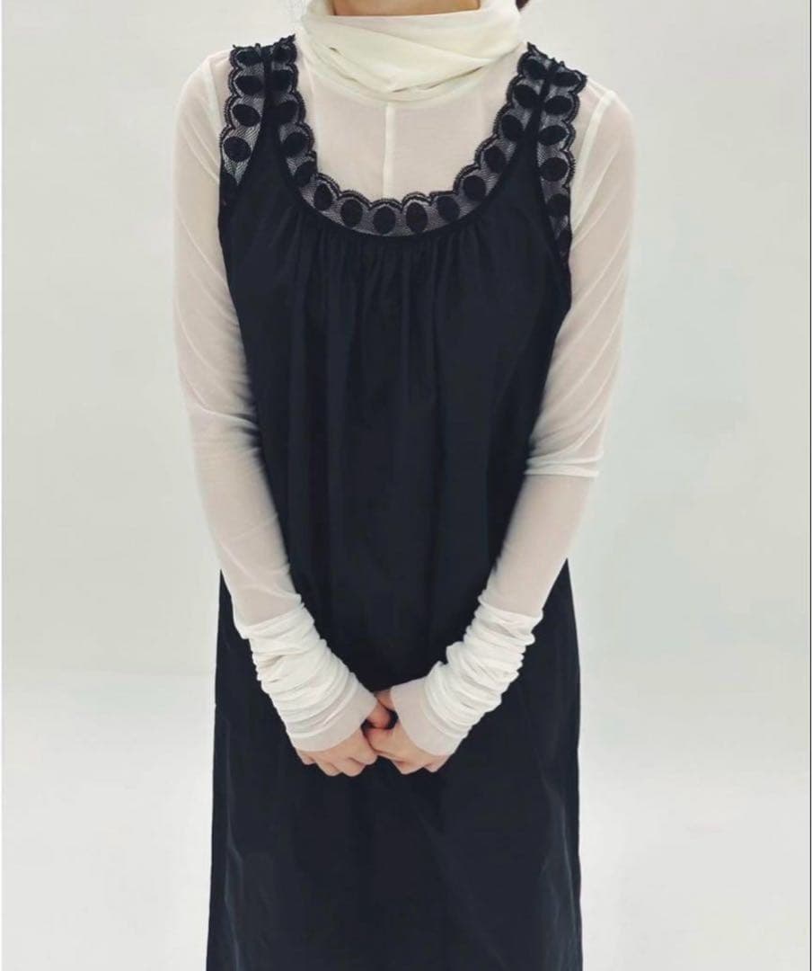 新品EDIT. FOR LULU タフタ ランジェリードレス