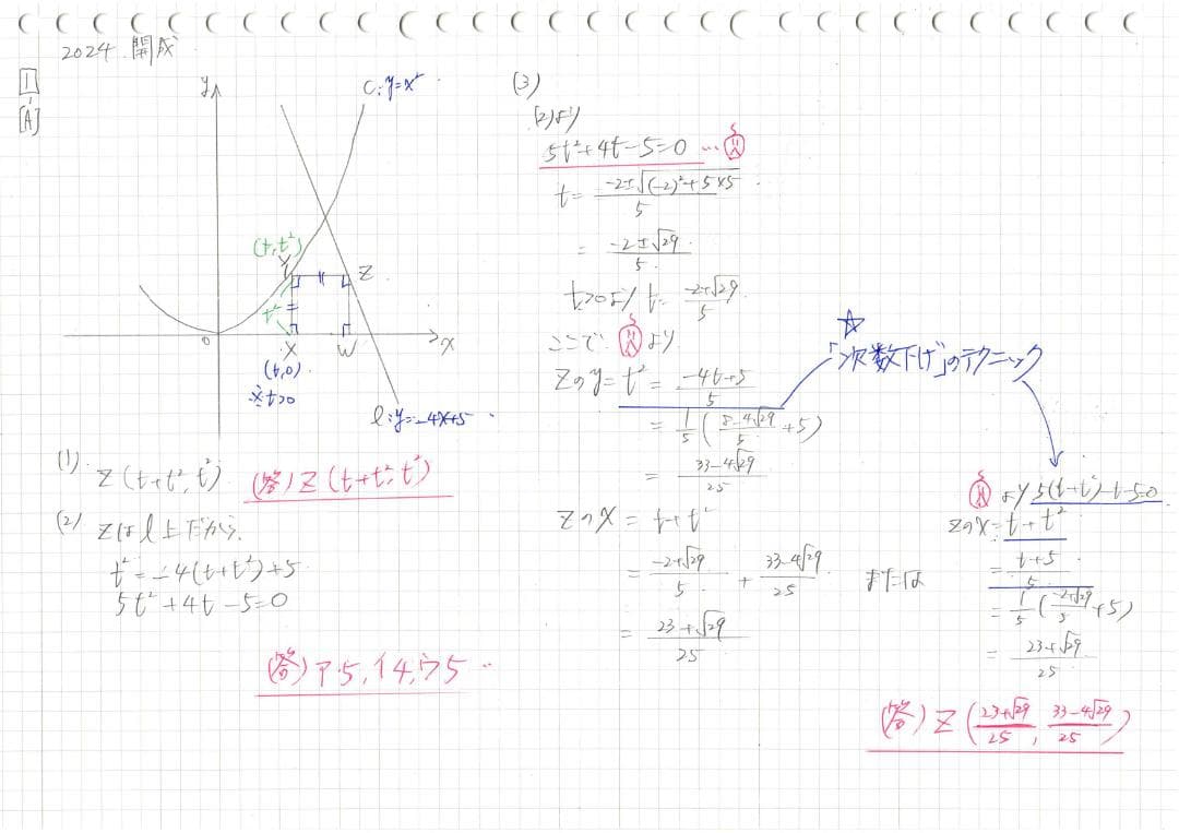 今だけ割引 塾講師オリジナル数学解説 開成 高校入試過去問解説 2016～24