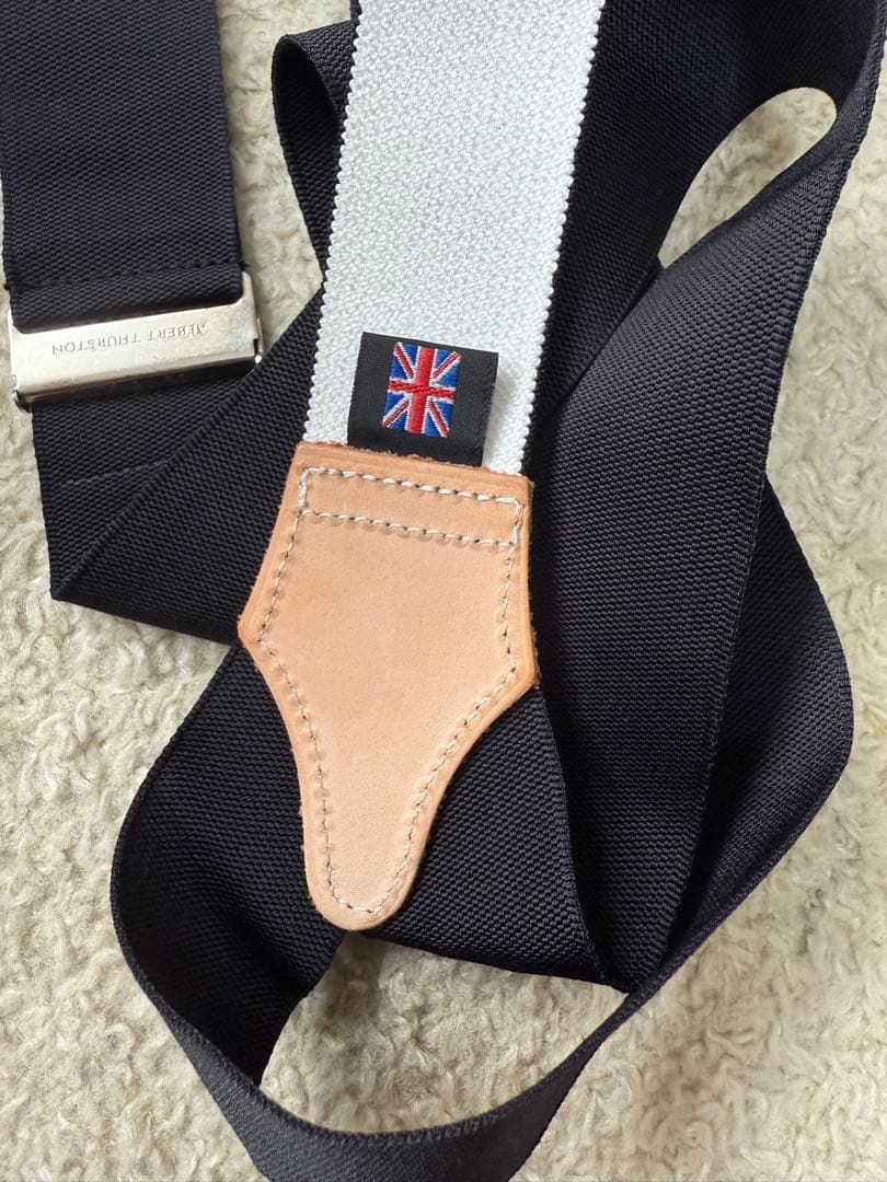 【美品】アルバートサーストン　サスペンダー