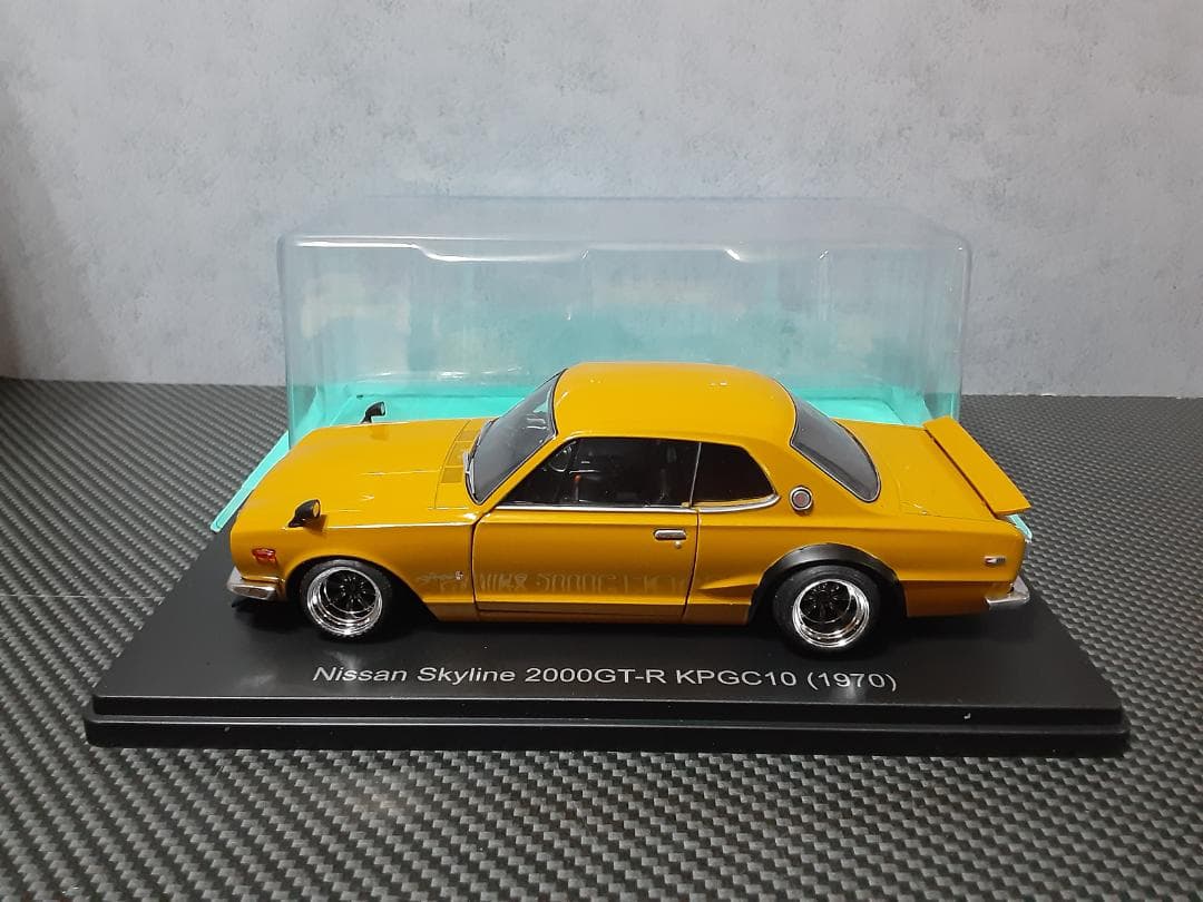 Hachette 1/24 日産 箱スカ GT-R カスタム改 サファリ