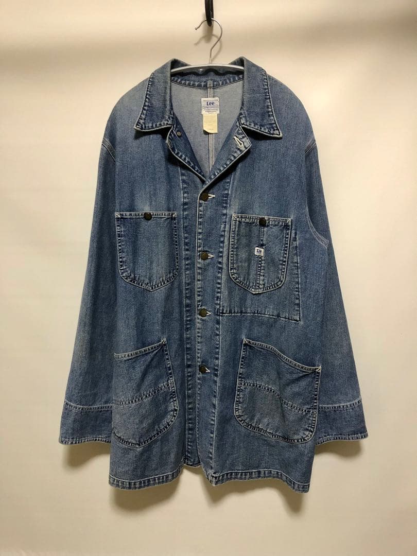LEE カバーオール 91-J 復刻 90s ロングＬ ハウスタグ Lサイズ