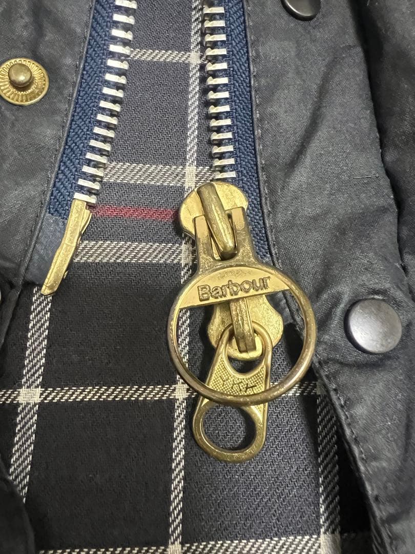 Barbour BEAUFORT ネイビー 3ワラント リプルーフ済