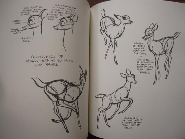 Walt Disney’s Bambi： The Sketchbook　バンビ