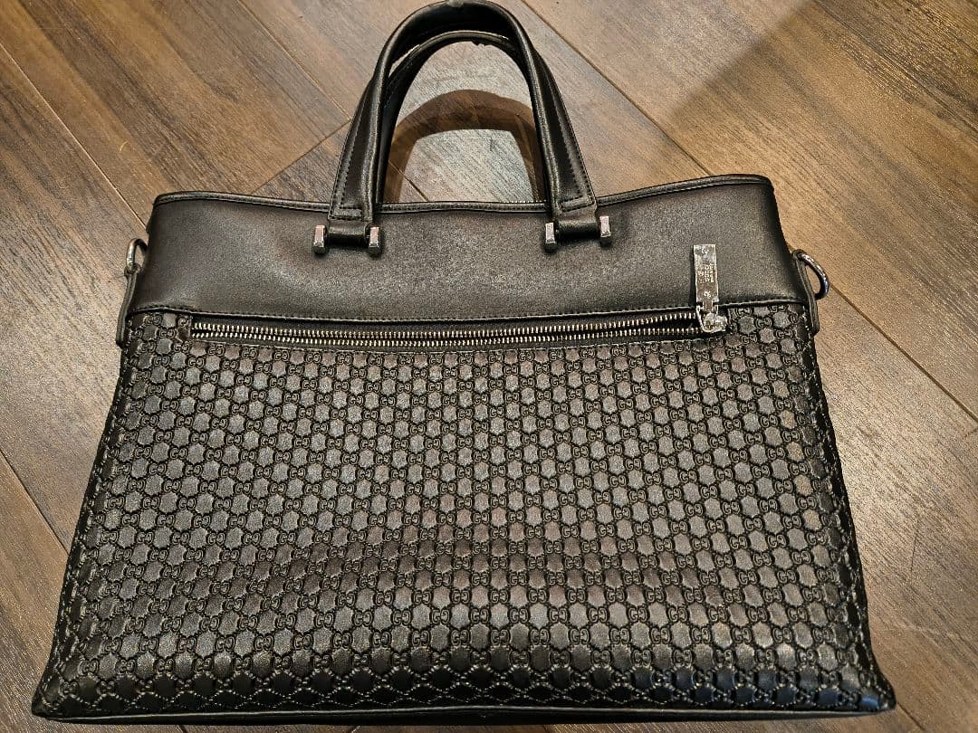 GUCCI　2way バッグ　グッチ　黒　メンズ