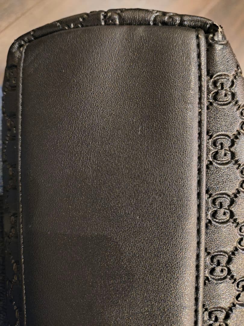GUCCI　2way バッグ　グッチ　黒　メンズ