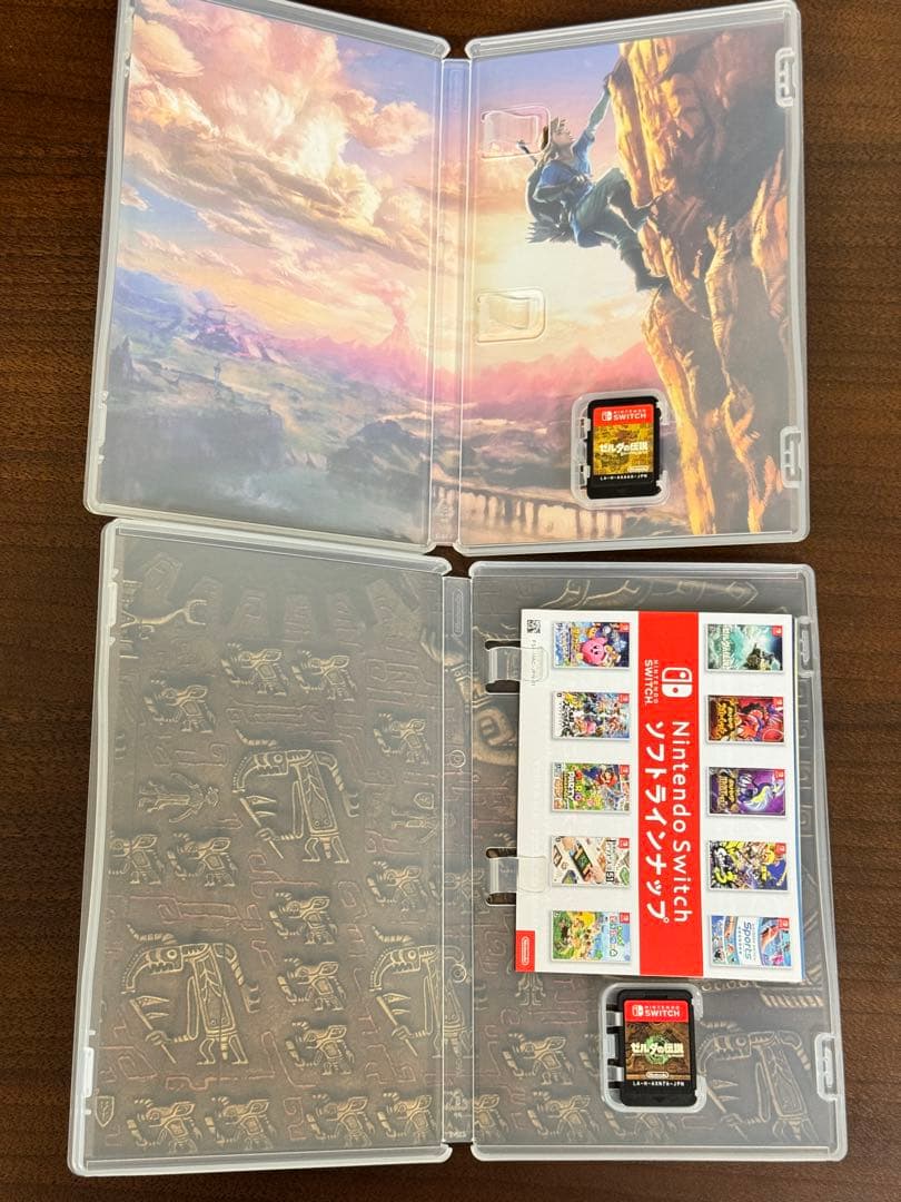 ゼルダの伝説　ブレスオブザワイルド　ティアーズオブザキングダム　Switch