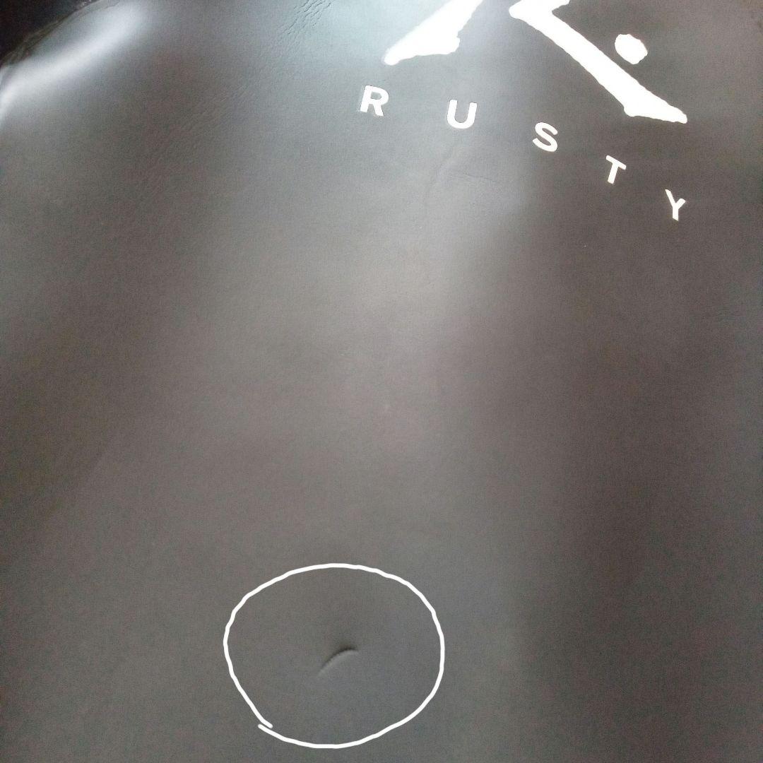 RUSTY ブラック タッパー ウェットスーツ