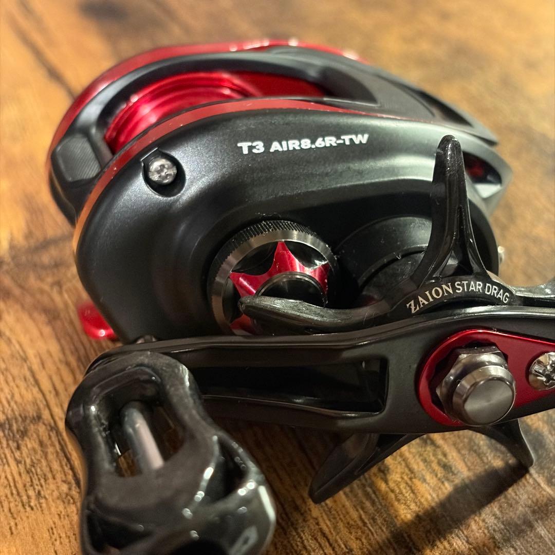 【美品】ダイワ　DAIWA T3 AIR8.6R-TW 右ハンドル