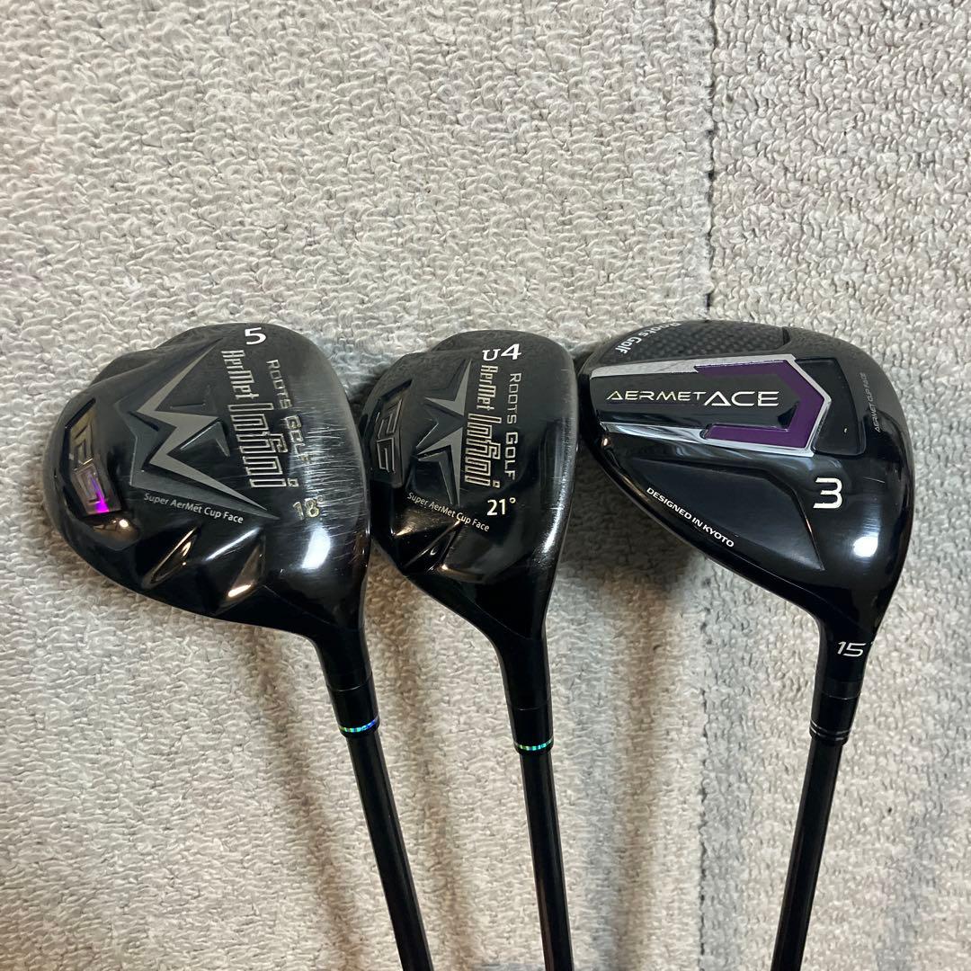 こうじ roots golf 16本セット possotセット